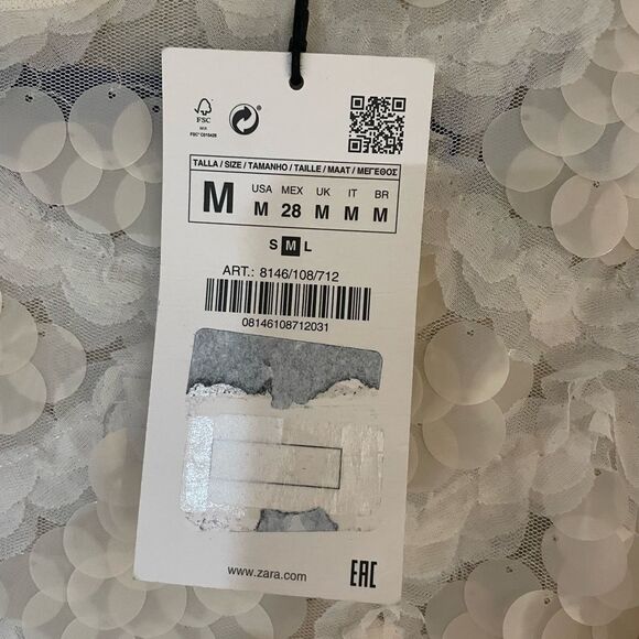 Sequined Zara party dress - Picture 4 of 5